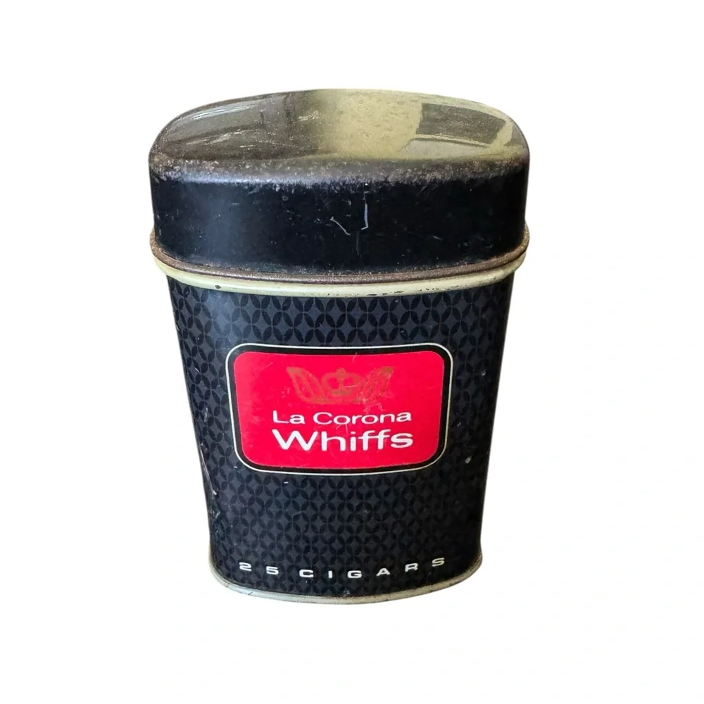 La Corona Whiffs Black and Red Cigar Tin